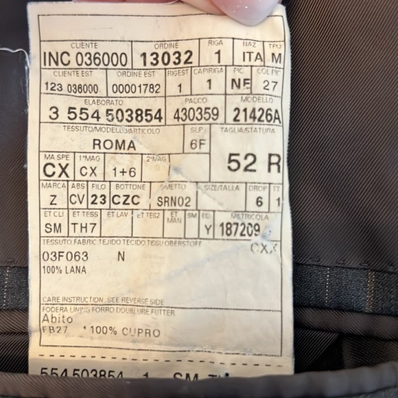 ERMENEGILDO ZEGNA 💯 WOOL BLAZER SZ L-XL - Picture 10 of 14